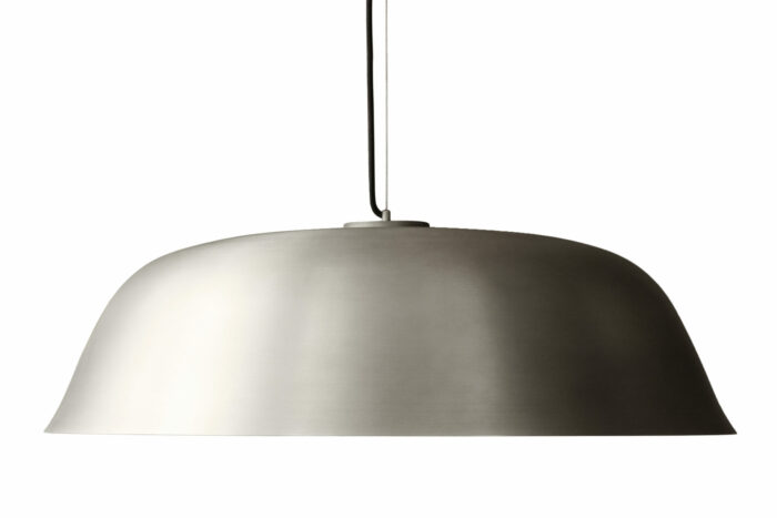 NORR11 Pendel - Cloche Three i Børstet Aluminium - Ø82 cm