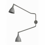 NORR11 Le Six Double Arm Væglampe, Oxideret