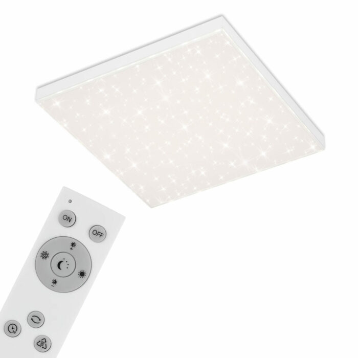Briloner LED panel CCT 45 cm med remote