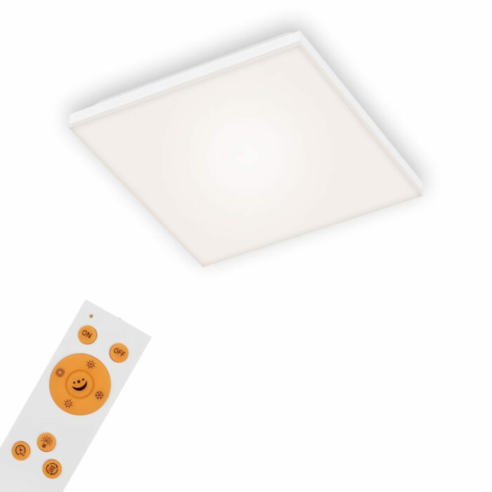 Briloner LED Dæmpbar Rameløs Loftslampe M. Remote