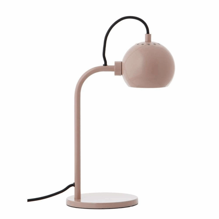 Frandsen Ball Bordlampe 34cm - Glossy Nude