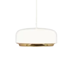 Umage Hazel Mini White – Elegant pendel i hvid med integreret LED