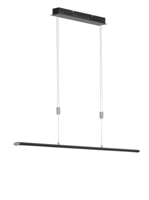 Fischer & Honsel Beat TW LED Pendel 85cm Med CCT - Sort