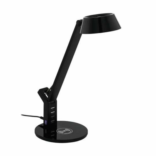 EGLO Banderalo Bordlampe Qi 700lm 3000-6500k Dæmpbar Sort