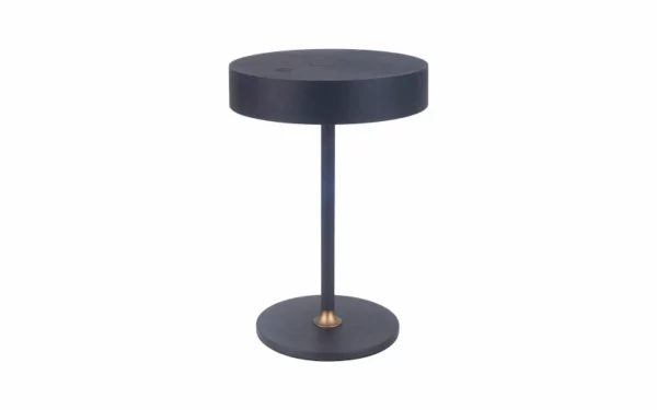 Halo Design Adjust bordlampe Sort – tidløst design og bærbar funktionalitet