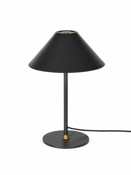 Halo Design Hygge Bordlampe Ø24 Graphite Black – tidløst dansk design