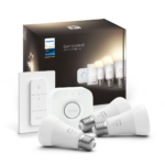 Philips Hue White A60 E27 1100 Lumen - Starter Kit med 3 pærer