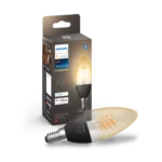 Philips Hue E14 B39 BT Filament White 300 lm kerte pære