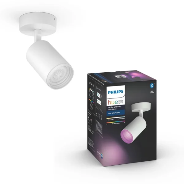 Philips Hue Fugato Single spot color spot i hvid