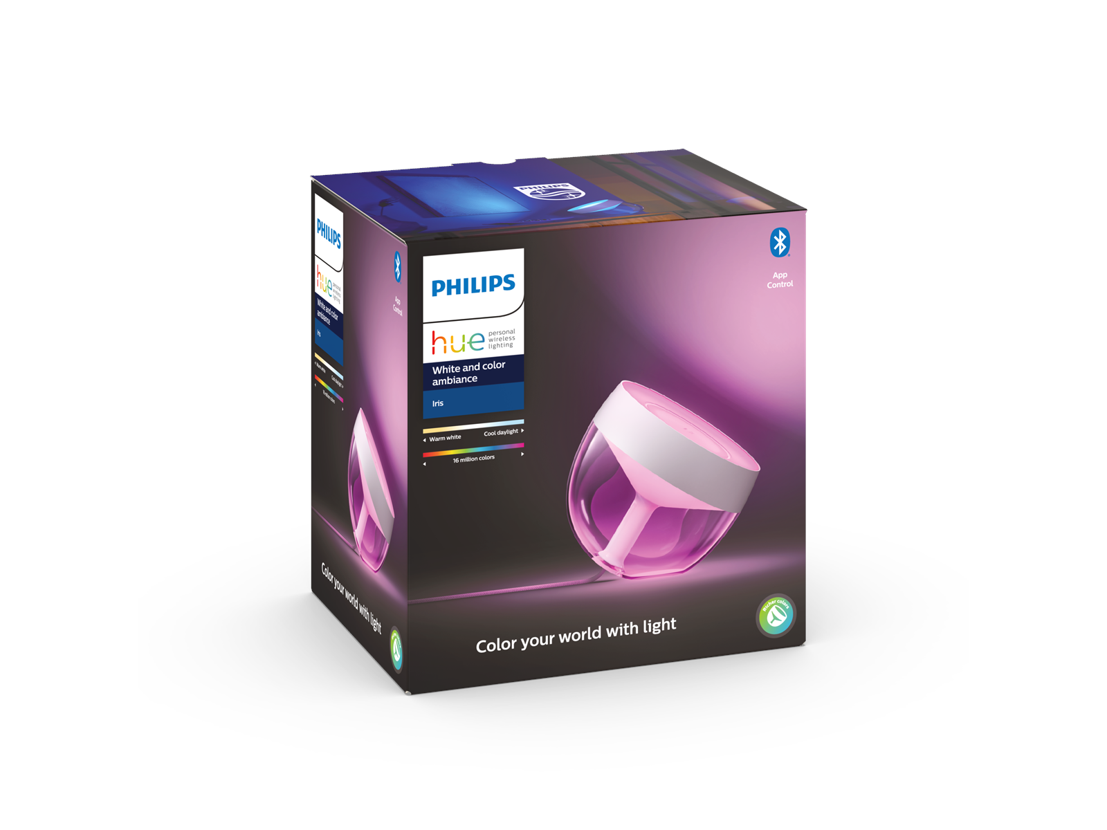 Philips Hue Iris Bordlampe Bt Hvid Massive Stock