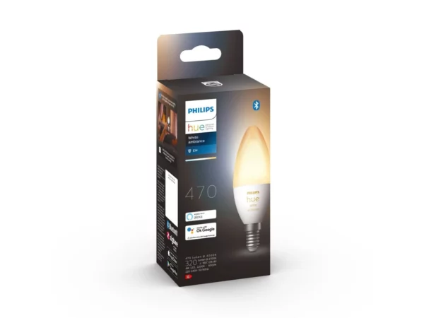 Philips Hue White Ambiance E14 B39 Kertepære