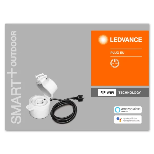 Ledvance Smart+ Udendørs Wi-Fi stikkontakt