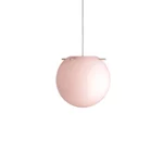 Frandsen Koi Pendant opal rosa glas pendel Ø32 cm med messingstænger