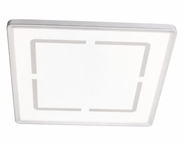 Casalux Slim Square Krom LED panel 29,3 cm med baggrundslys hvid 4000K