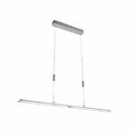 Paul Neuhaus NIKA LED-pendellampe i aluminium, højdejusterbar og dæmpbar