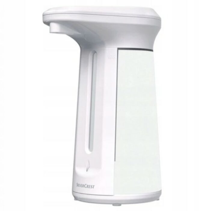 SilverCrest - Elektrisk sæbedispenser 315 ml LED inkl. batteri