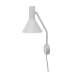 Frandsen LYSS Væglampe Mat Lysegrå