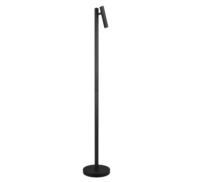 Trio Gomez Genopladelig Gulvlampe Sort