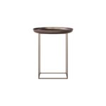 NORR11 Duke Sofabord Ø45, Bronze