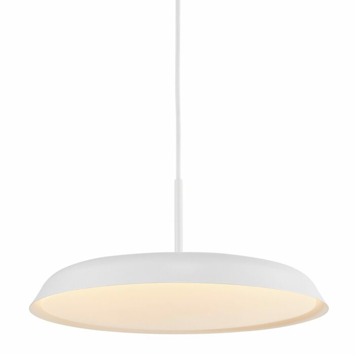 Nordlux Piso Pendel Hvid M. Dæmp 36,2 Cm