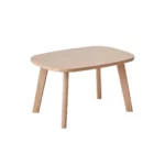 Hammel Furniture ONE sofabord 80x60 cm i hvidpigmenteret eg – nordisk design med let og moderne udtryk