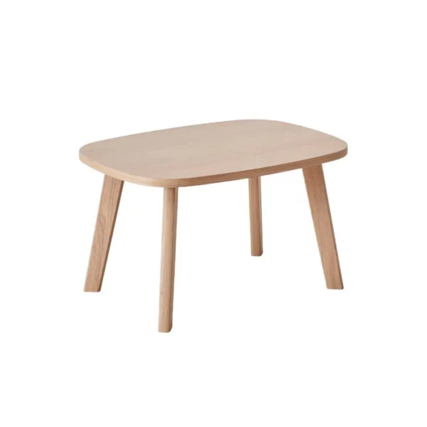 Hammel Furniture ONE sofabord 80x60 cm i hvidpigmenteret eg – nordisk design med let og moderne udtryk