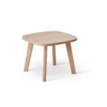 Hammel Furniture ONE sofabord 60x60 cm i hvidpigmenteret eg – nordisk design med let og moderne udtryk