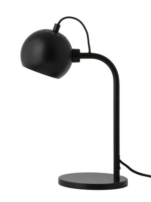 Frandsen Ball bordlampe Matt Black