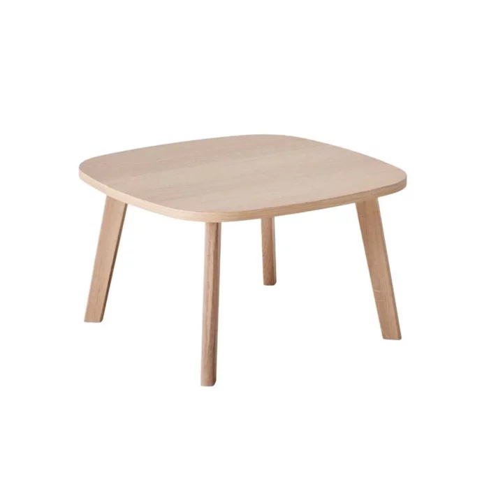 Hammel Furniture ONE sofabord 80x80 i hvidpigmenteret eg – dansk design sofabord med moderne nordisk udtryk