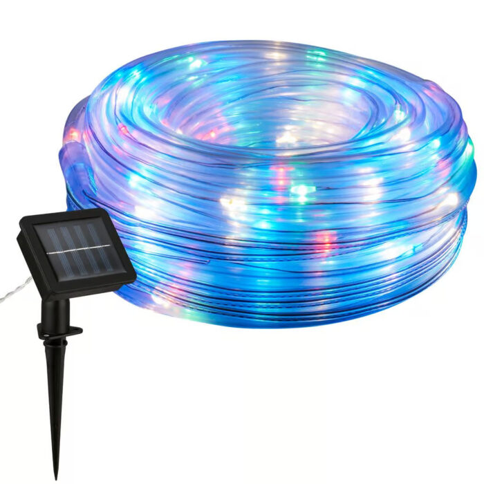 Briloner Solcelle LED-Strip 10 meter RGB