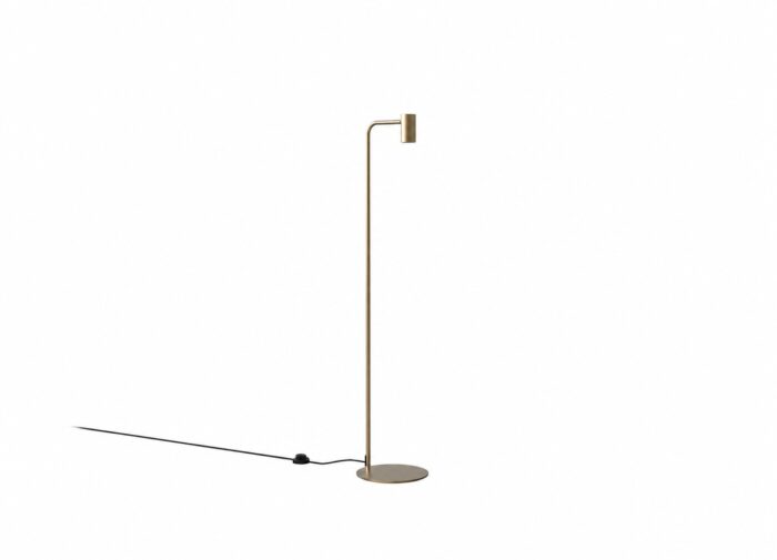 Frandsen FP Spot gulvlampe i brass metal – eksklusiv designlampe med justerbart spotlys