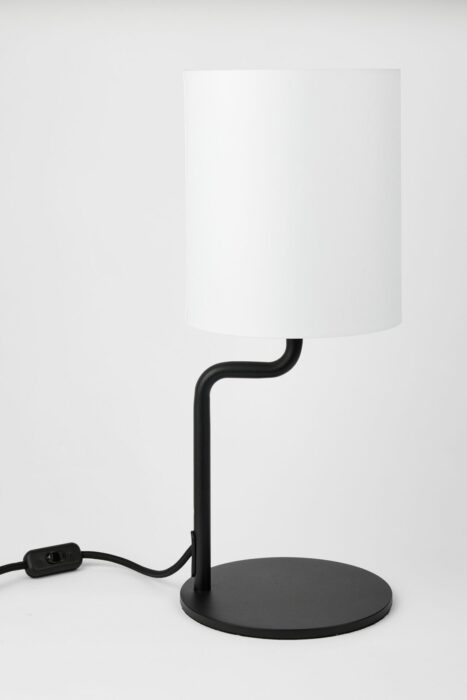 Frandsen FM Bordlampe Sort/Hvid