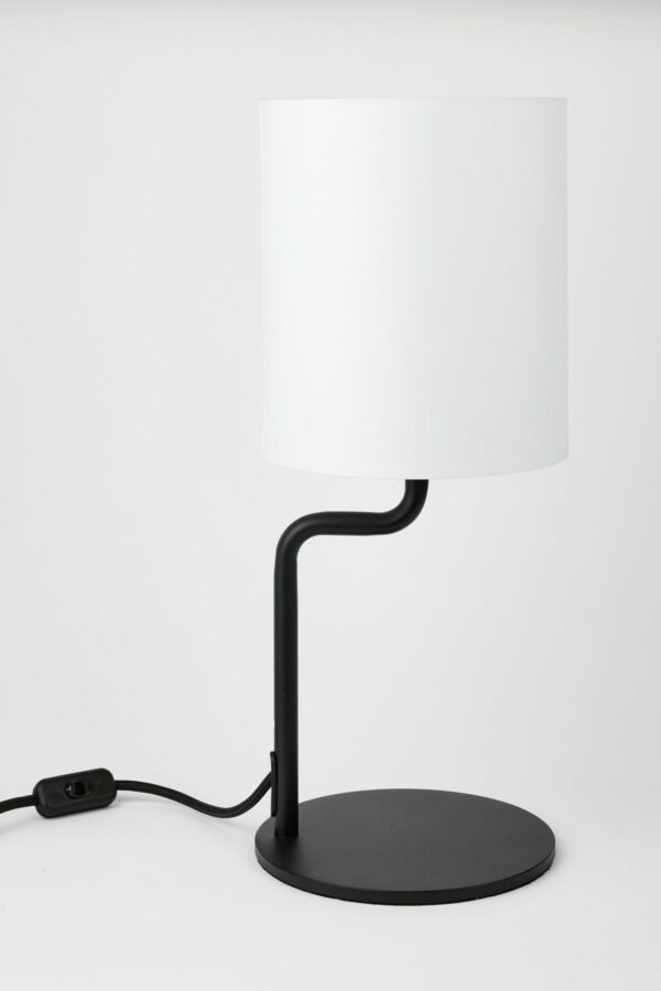 Frandsen FM Bordlampe Sort/Hvid