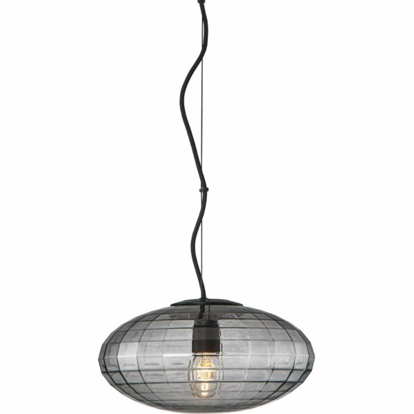 Halo Design Mesh Ø36 Smoke Glas Pendel