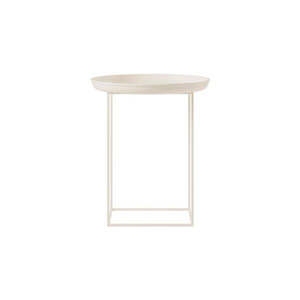 NORR11 Duke Sofabord Ø45, Antique White