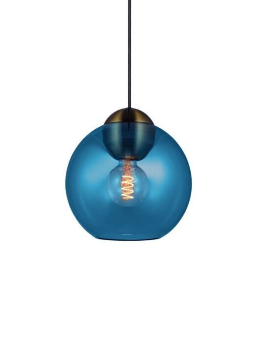 Halo Design Bubbles Pendel Blå Ø24 Cm
