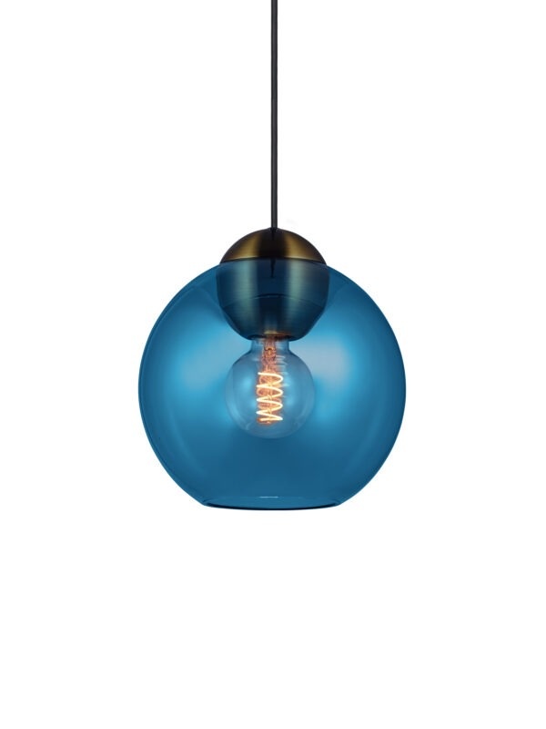 Halo Design Bubbles Pendel Blå Ø24 Cm