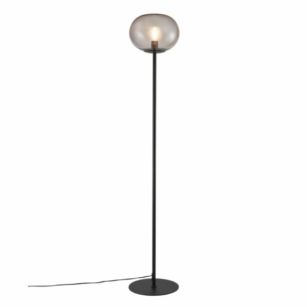 Nordlux Alton Gulvlampe Glas Sort 150 Cm