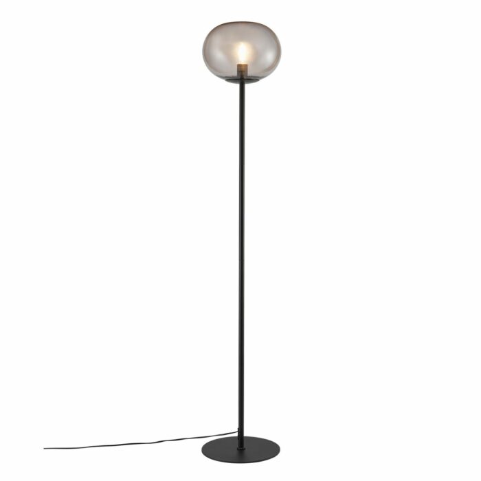 Nordlux Alton Gulvlampe Glas Sort 150 Cm