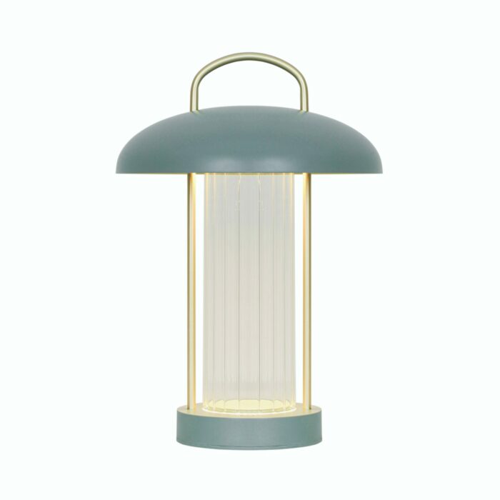 Nordlux Mirano Portable Bordlampe Støvet Grøn