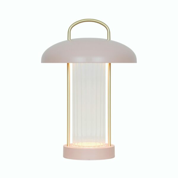 Nordlux Mirano Portable Bordlampe Støvet Rosa